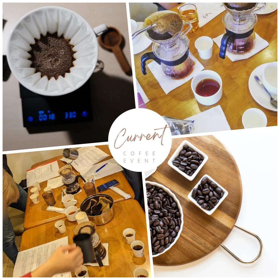 コーヒーを楽しむ会の様子