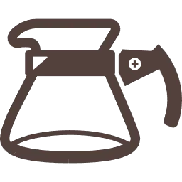 コーヒーサーバーのアイコン