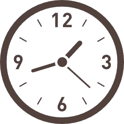 時計のアイコン