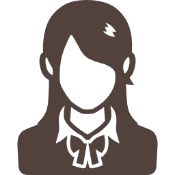 女子学生のアイコン