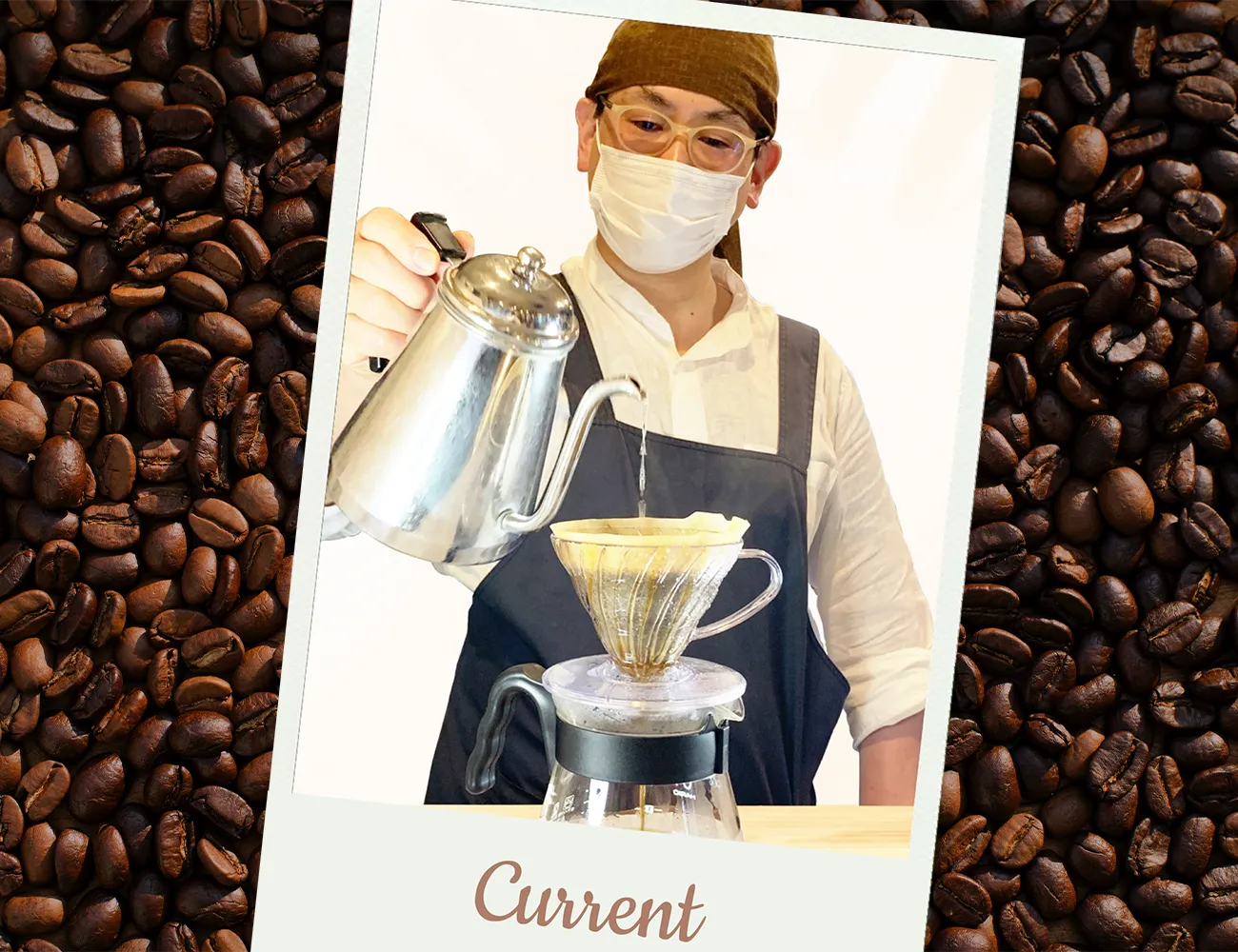 喫茶カレント店主の写真